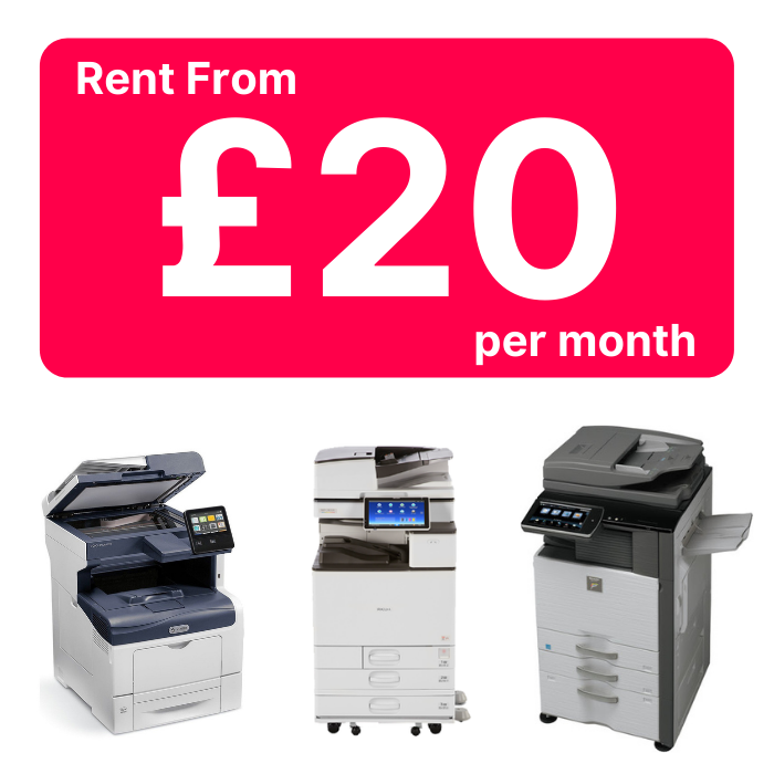 printer rental Worcestershire